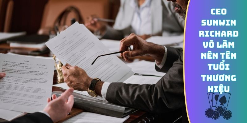 CEO Sunwin Richard Võ làm nên tên tuổi thương hiệu