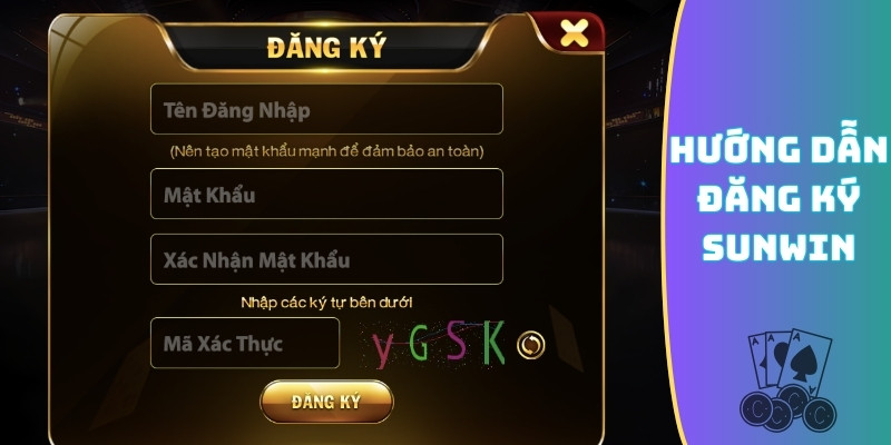 Hướng dẫn đăng ký Sunwin