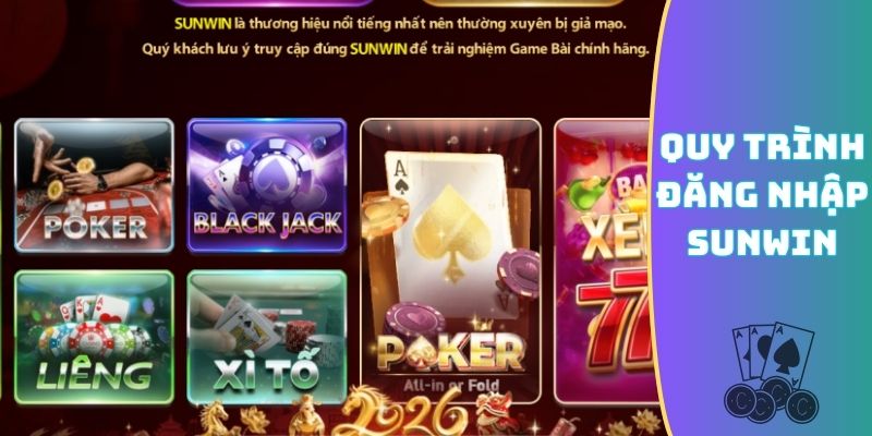 Quy trình đăng nhập Sunwin